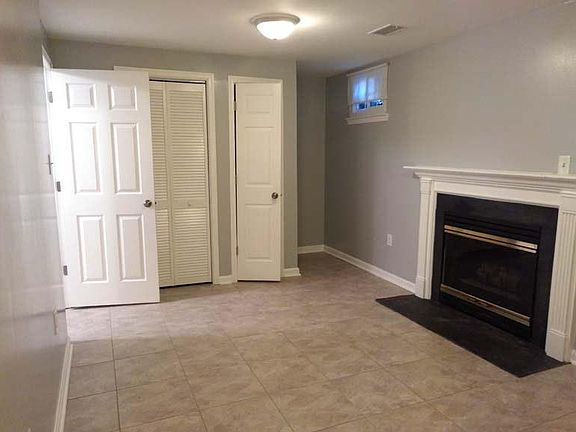 Basement bedroom