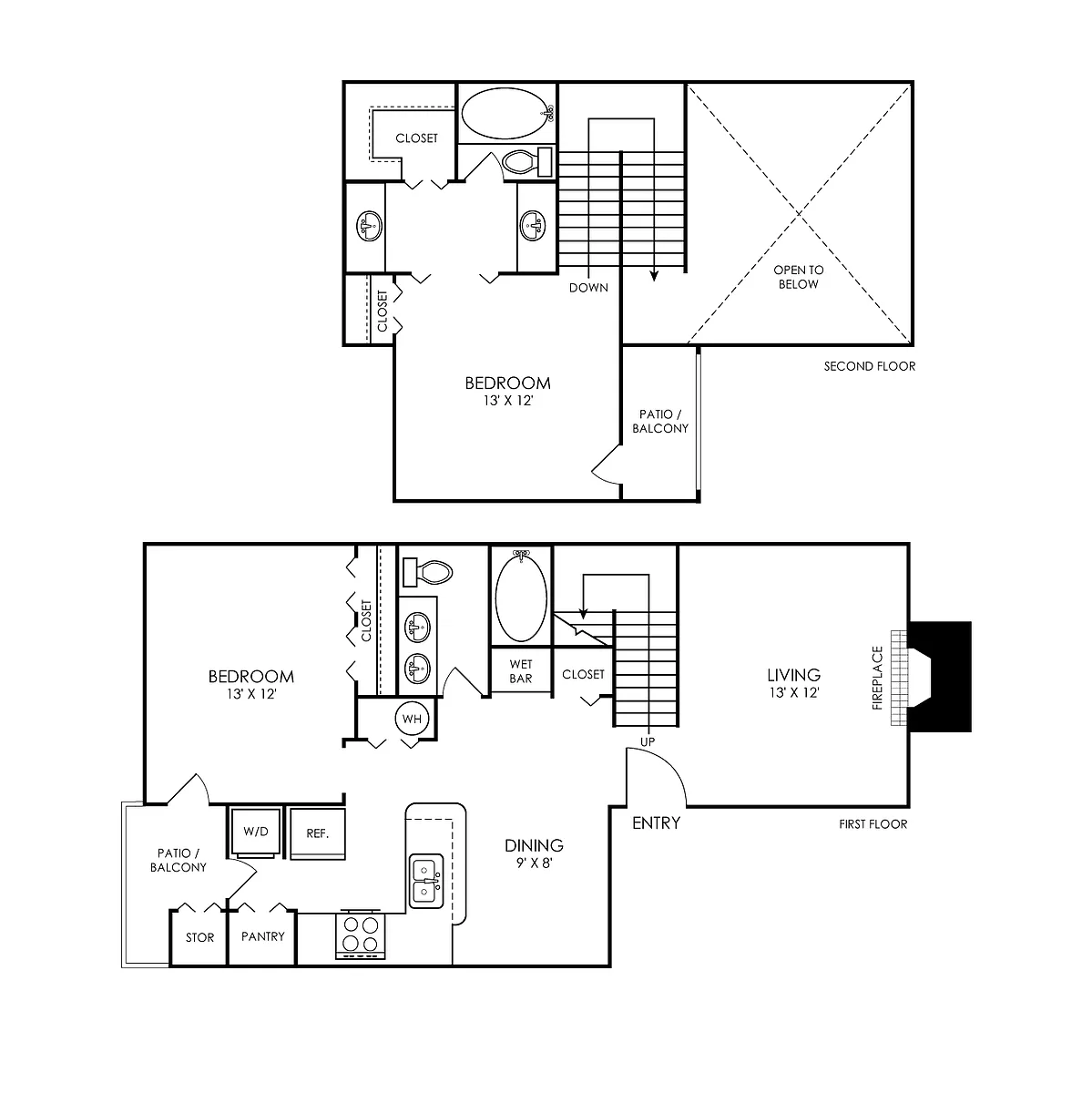 Floor plan B3 Classic