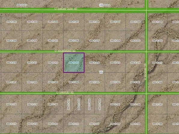 Lot 213 W Horseshoe Drive, Yucca, AZ 86438