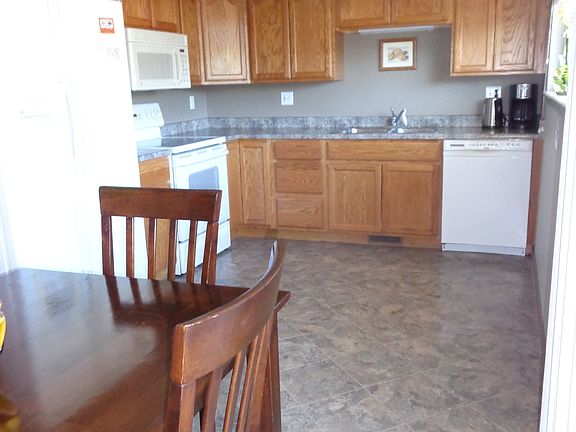 Spacious kitchen with plenty of storage