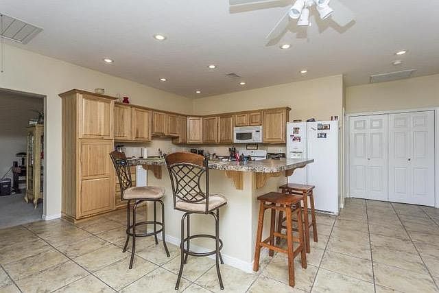 Kitchen island with seating