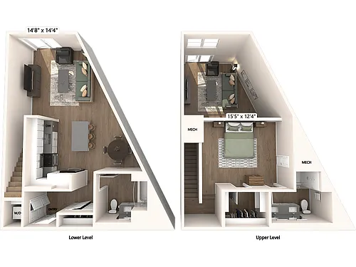 Floor plan A23-La-Upgrade