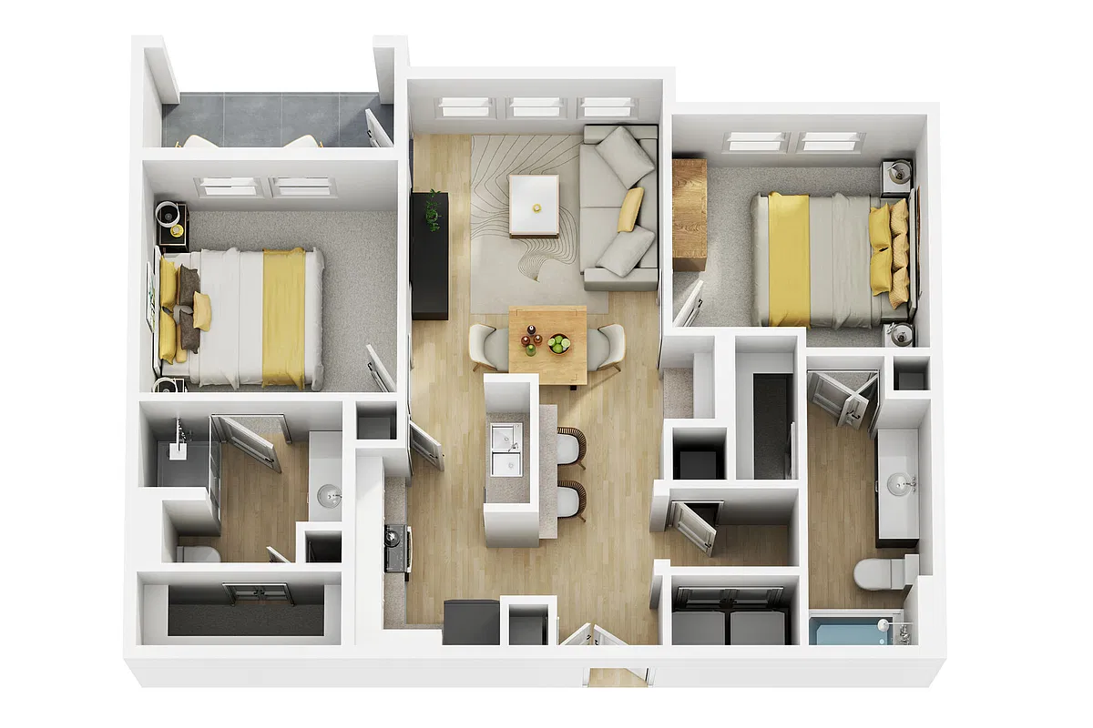 Floor plan B1