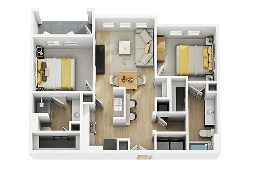Floor plan B1