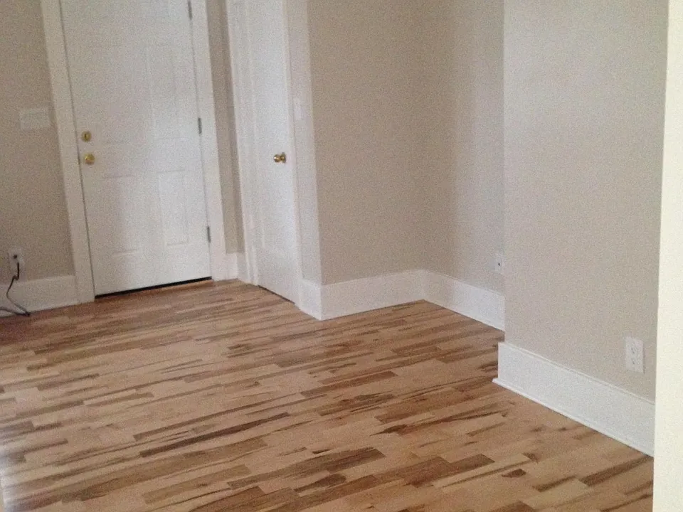 dining area - this space is just off the kitchen. from here you can view the entry door and the entry closet.
