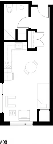 Floor plan A08