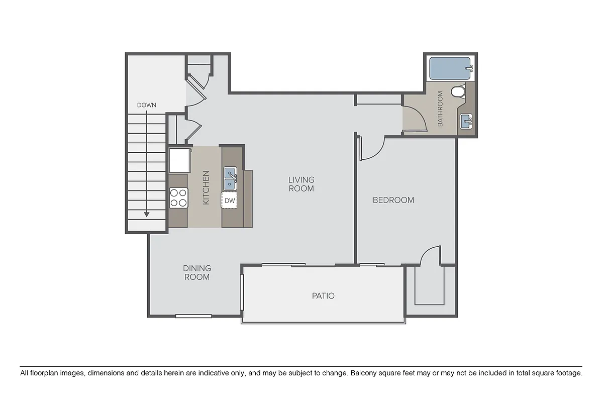 Floor plan Plan 1A