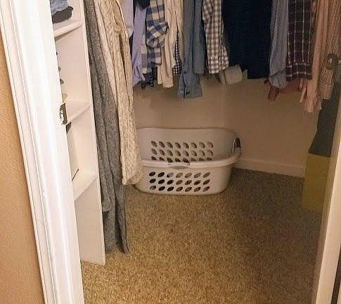 Walk-in closet in Master BR