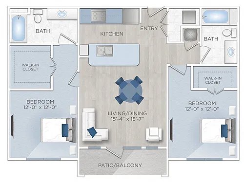 Floor plan C