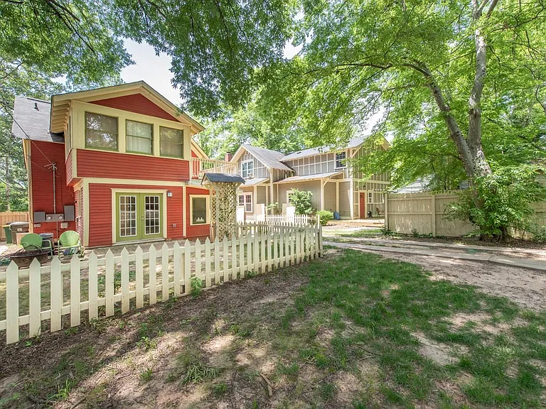 Yard area for exclusive use of apartment.