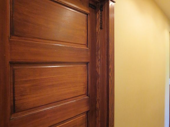 solid wood 5-panel interior 