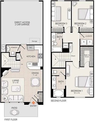 Floor plan Rivoli - Plan 3