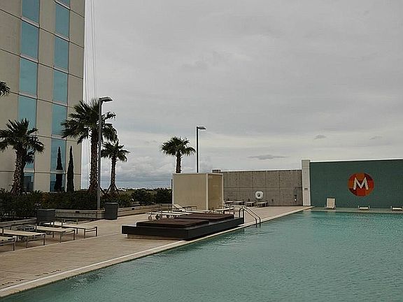 Mosaic one acre pool deck