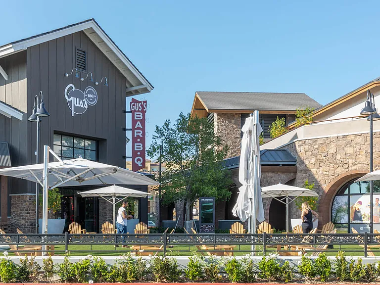 Visit the shops and restaurants at The Vineyards in Porter Ranch