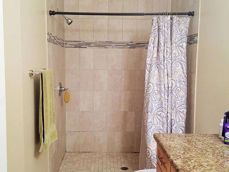 Master Bath with walk - in shower