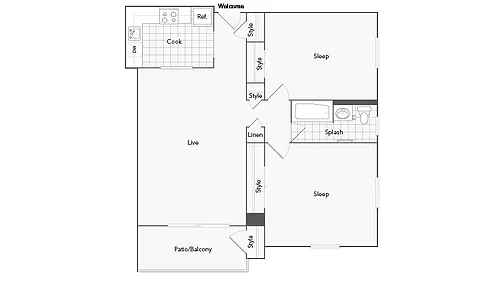 Floor plan Buffalo
