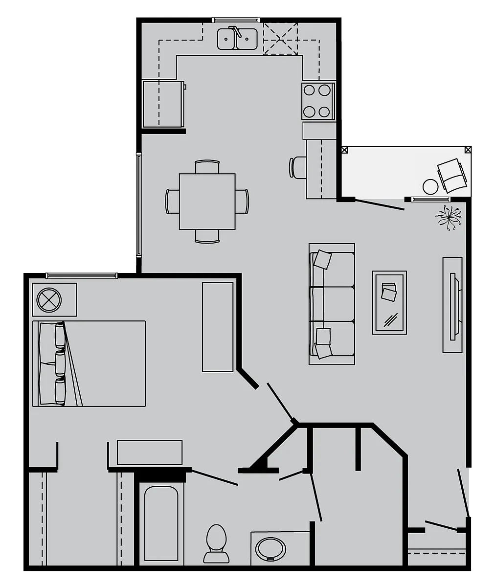 Floor plan A1