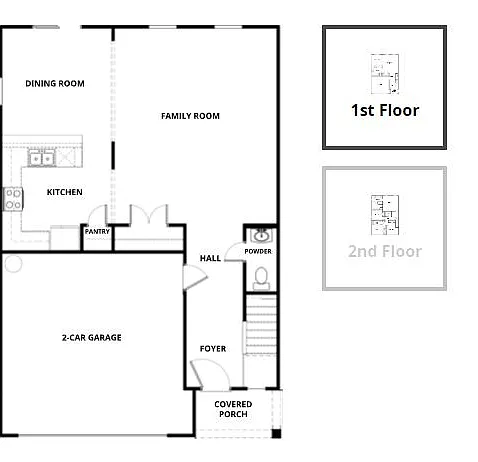Floor plan of the Main Floor