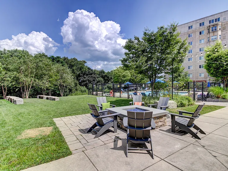 Green Space and Firepit
