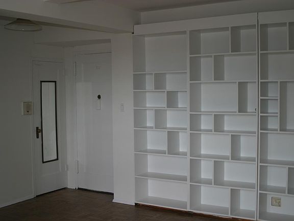 Wall sized bookshelf!