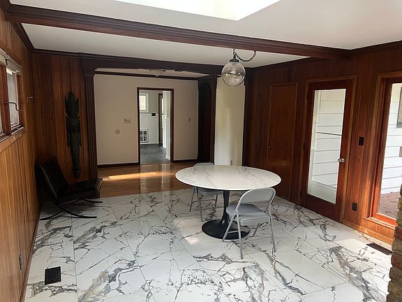Expansive living room with new large format tile!