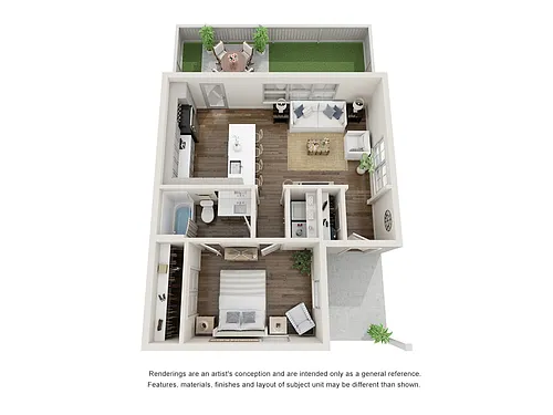 Floor plan 1 Bed Ash Twin