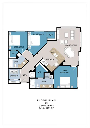 Floor plan C1