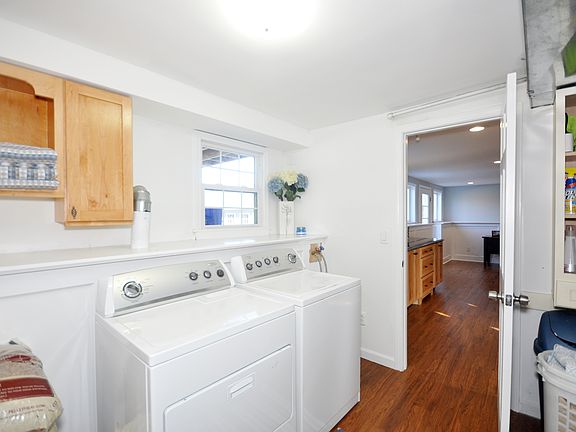 Sunny laundry room