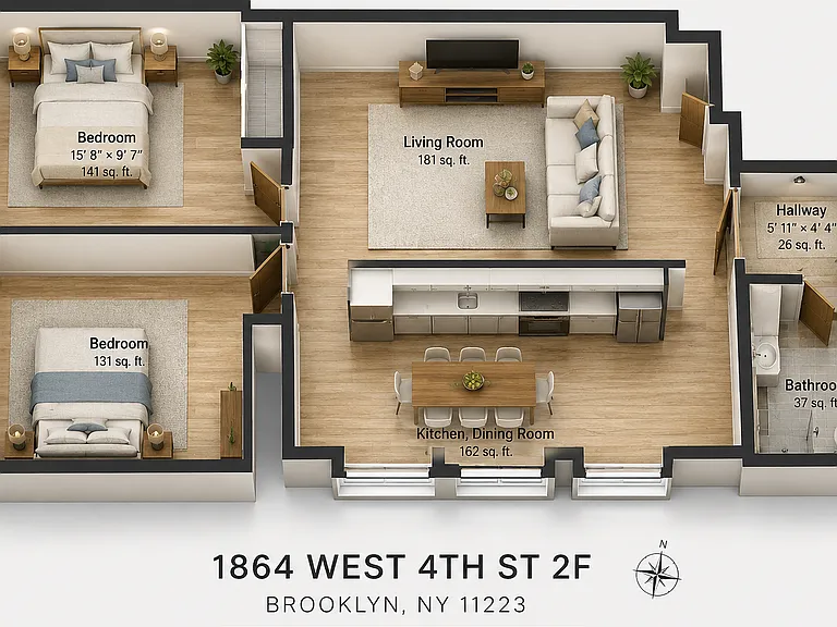 1864 W 4th St #2F — Photo 11