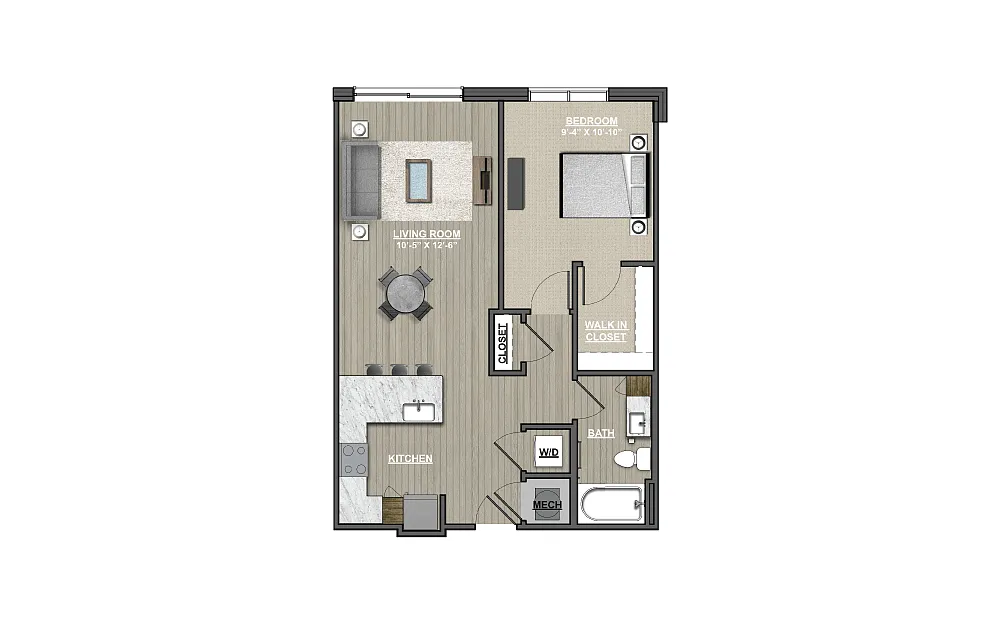 Floor plan A11 - Elderberry