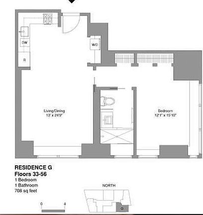 2nd image of 123 Washington St APT 42G