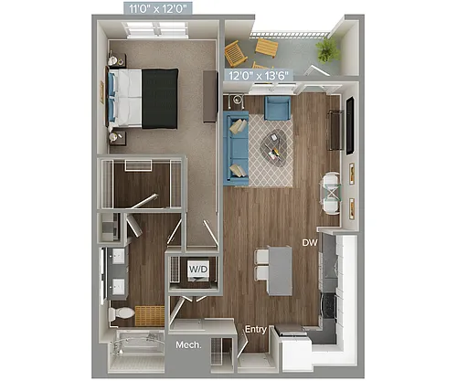 Floor plan A6-1