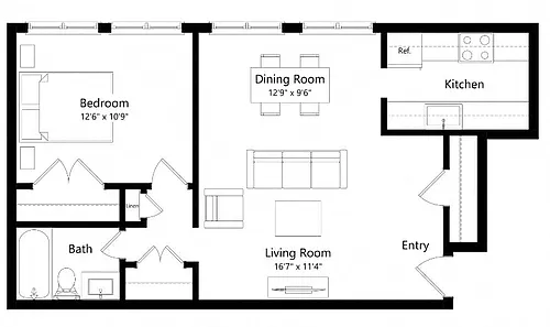 Floor plan A2-N