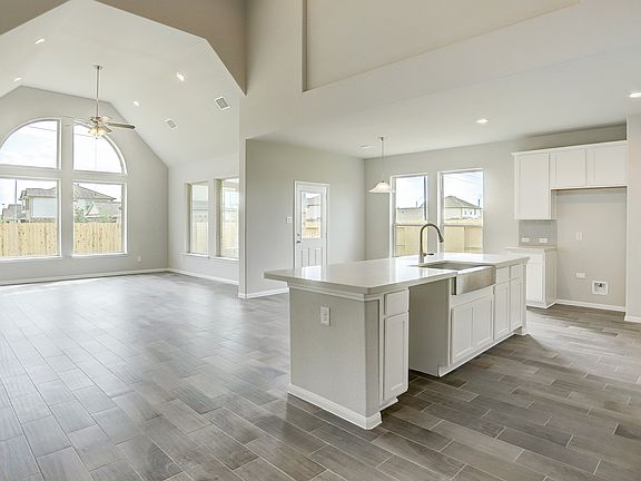 Bright open floorplan