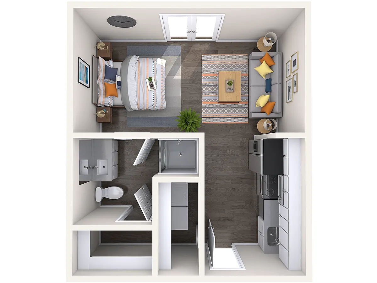 Floor plan E1