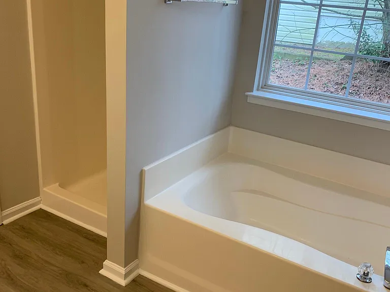 Master Tub & Shower