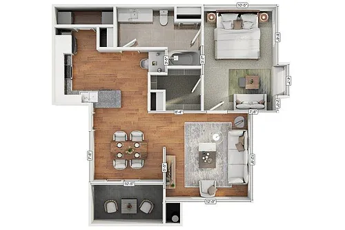 Floor plan 1C1