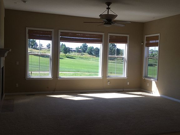 Family Room Facing golf course