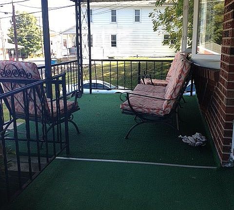 Front porch 
