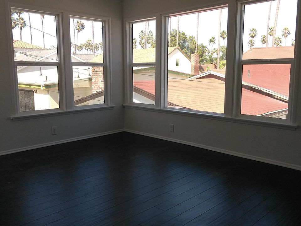 Living Room with New Windows and Hardwood Floors