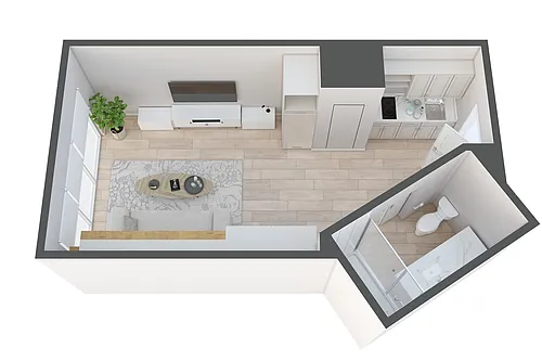 Floor plan Suite 1 LL