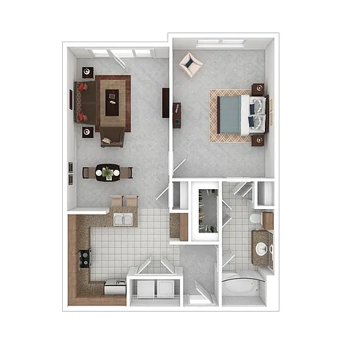 Floor plan A2 Dorian