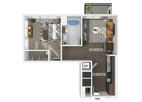 Floor plan A03
