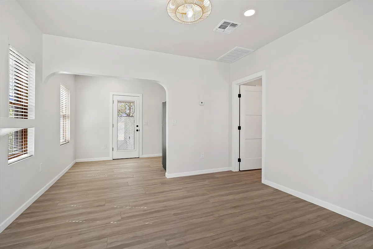 Living Room towards the Dining Area - 717 N 7th Ave #C