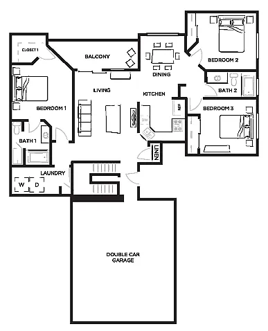 Floor plan Serafino