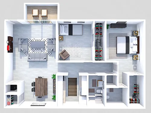 Floor plan Jefferson Floor Plan
