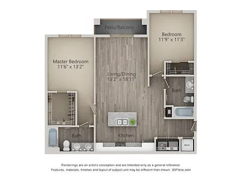 Floor plan Rimini