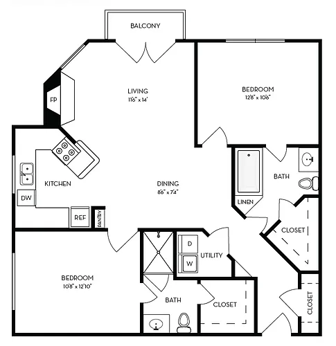 Floor plan B4R