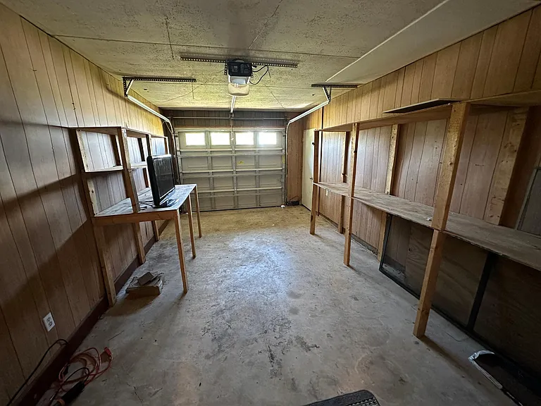 Garage area