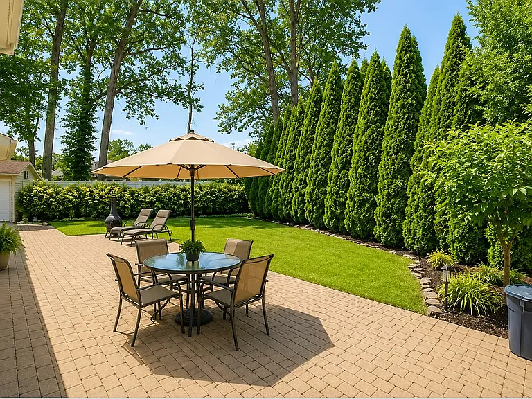 Private oasis backyard (FULLY FENCED)